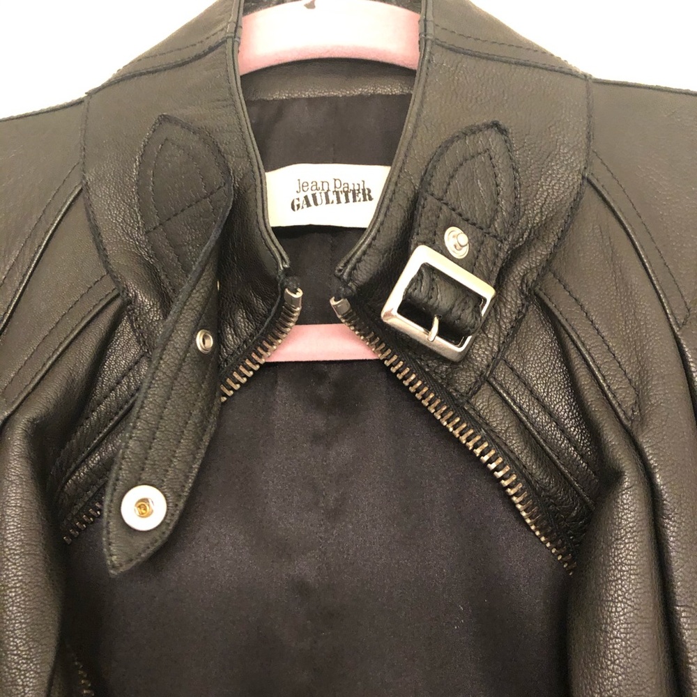 Jean Paul Gaultier Vintage leather Jacket - Picture 3 of 16